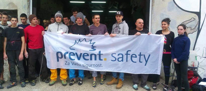 Prevent Safety podržao memorijalno boulder takmičenje BORIS TRAJKOVSKI 2015
